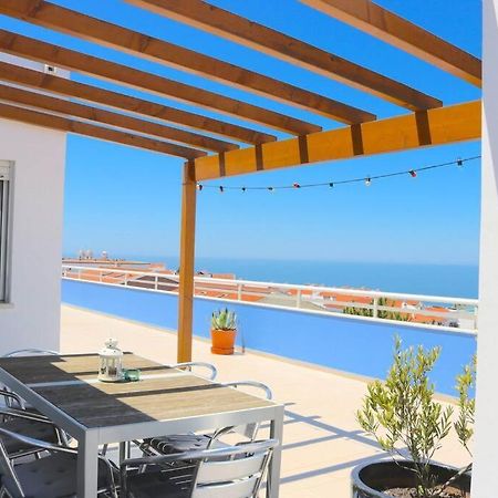 Sitio Penthouse - Big Terrace With Sea View & Bbq Villa Nazaré Exteriör bild