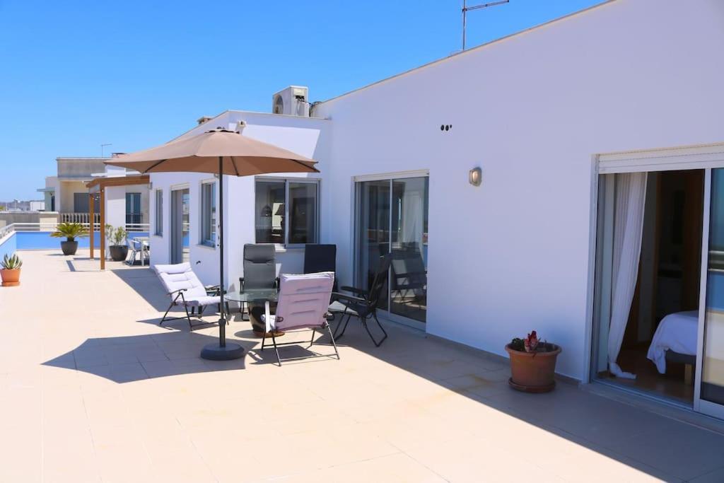Sitio Penthouse - Big Terrace With Sea View & Bbq Villa Nazaré Exteriör bild