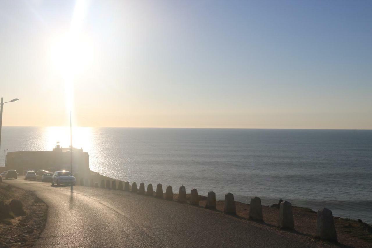 Sitio Penthouse - Big Terrace With Sea View & Bbq Villa Nazaré Exteriör bild