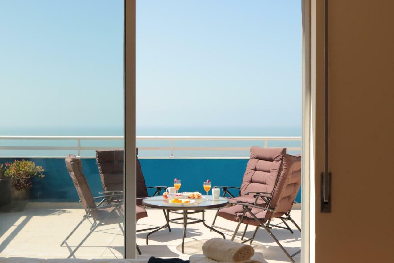 Sitio Penthouse - Big Terrace With Sea View & Bbq Villa Nazaré Exteriör bild