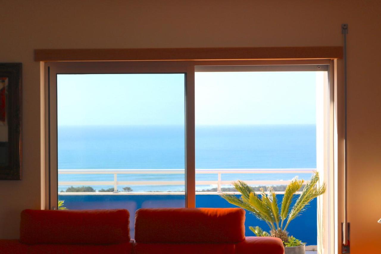 Sitio Penthouse - Big Terrace With Sea View & Bbq Villa Nazaré Exteriör bild